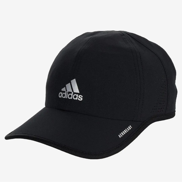 adidas Accessories - ❌SOLD❌Adidas Women’s Black Superlite Relaxed Adjustable Baseball Hat Cap NWT